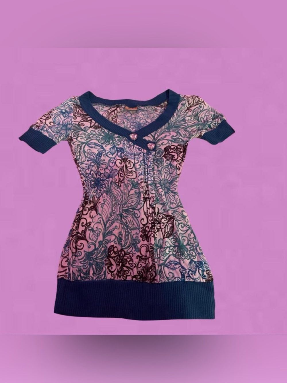 daytrip patterned blouse